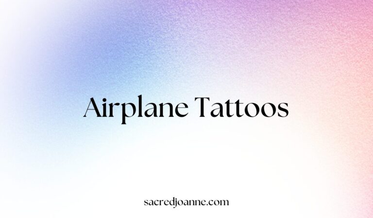 38 Inspiring Airplane Tattoos That Capture the Spirit of Adventure
