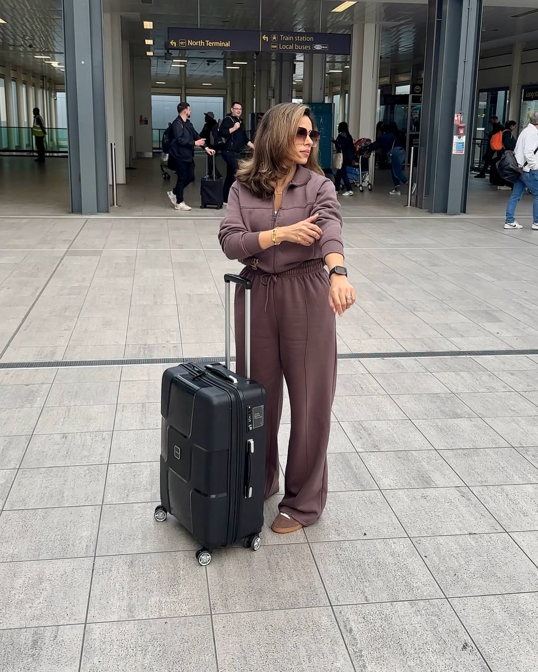 Chic jumpsuit perfect for travel comfort
