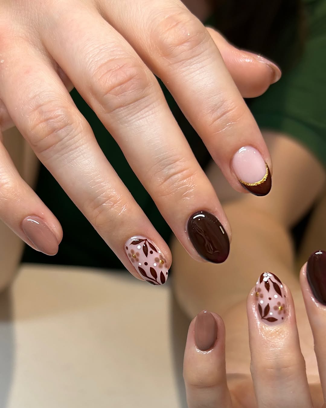 Stylish brown nail designs for every occasion