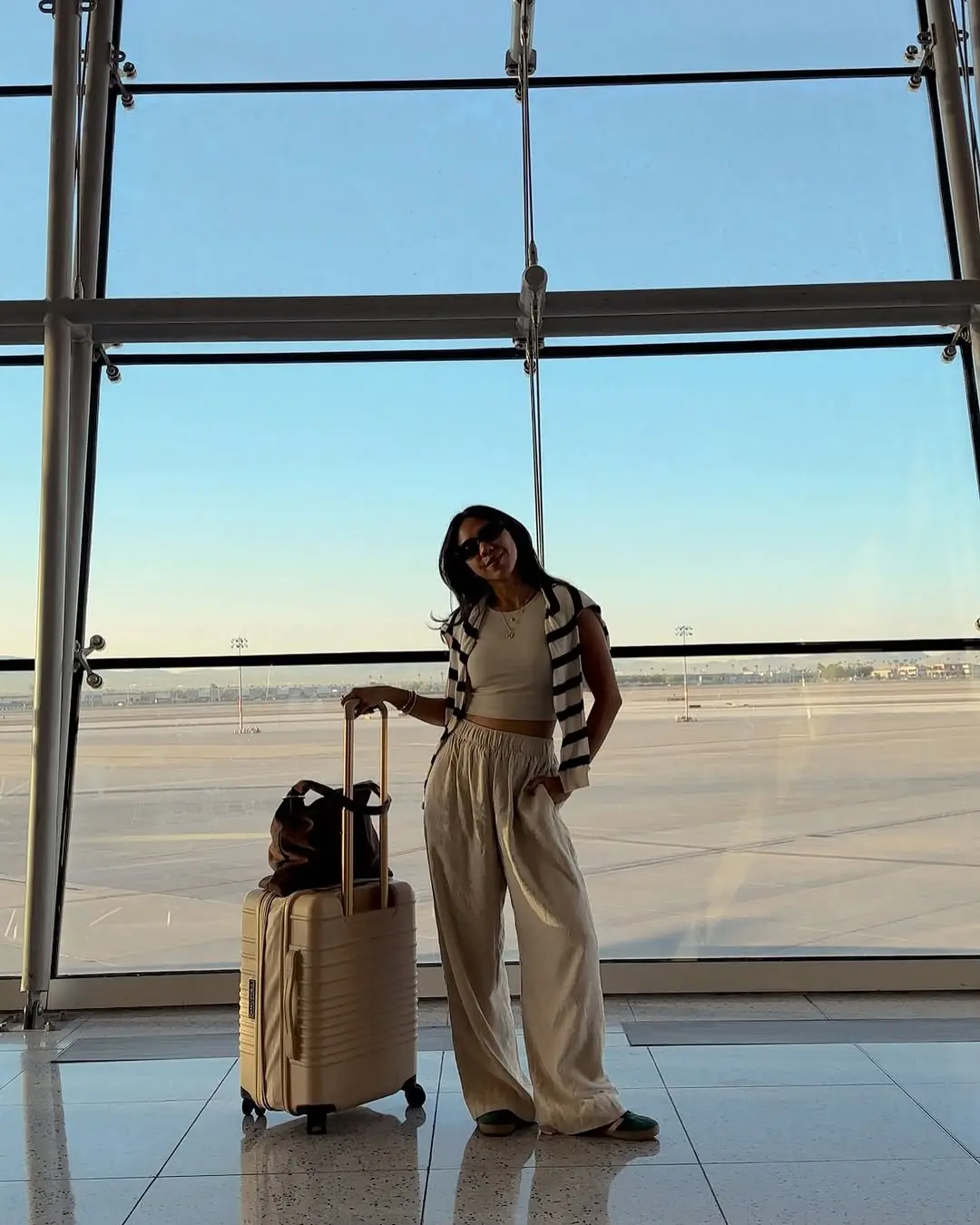 Effortless Style for Modern Airport Travel