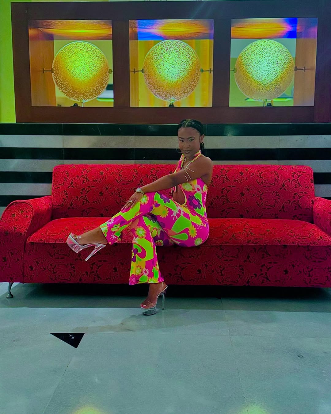 Bold and Bright Disco Jumpsuit Inspiration