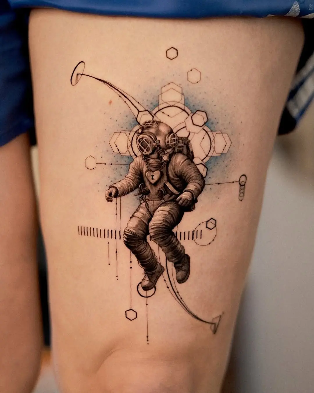 Exploring the depth of artistic tattoo design