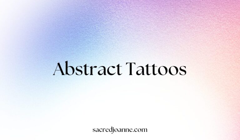 31 Unique Abstract Tattoos That Redefine Body Art