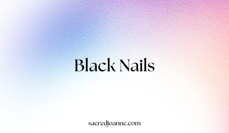 28 Elegant Black Nail Designs To Elevate Your Style