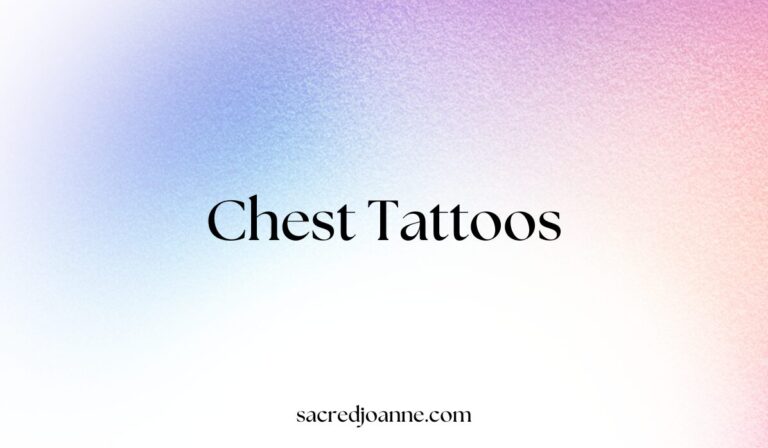 38 Unique Chest Tattoos That Make a Bold Statement