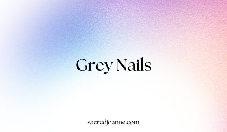 28 Stylish Grey Nail Designs To Elevate Your Style