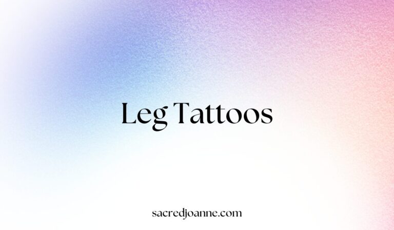 60 Stunning Leg Tattoos That Will Inspire Your Next Ink