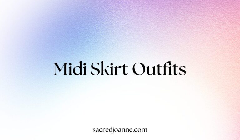 24 Chic Midi Skirt Outfits to Elevate Your Style This Season