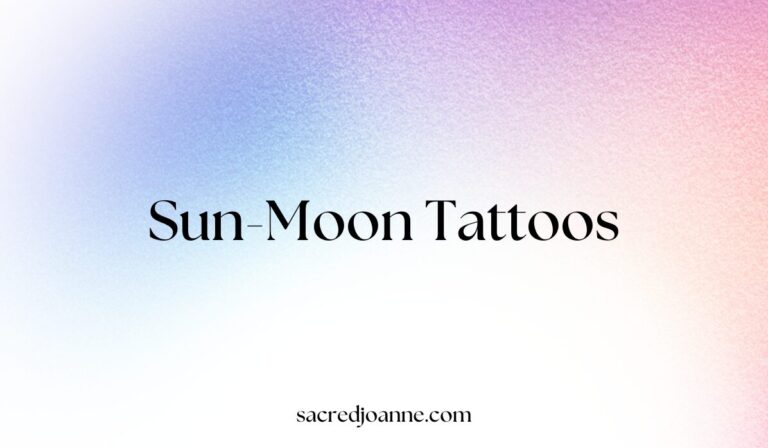 42 Creative Sun and Moon Tattoos With Meaning