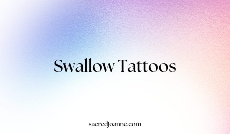 38 Inspiring Swallow Tattoos That Celebrate Freedom and Adventure