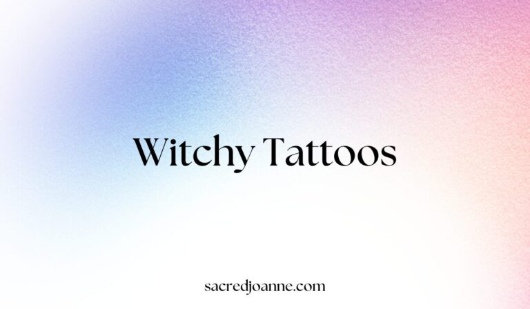 42 Enchanting Witchy Tattoos That Will Cast a Spell on You