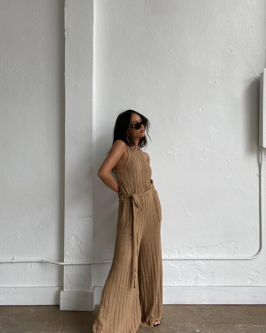 Stylish Knit Jumpsuit for Chic Comfort