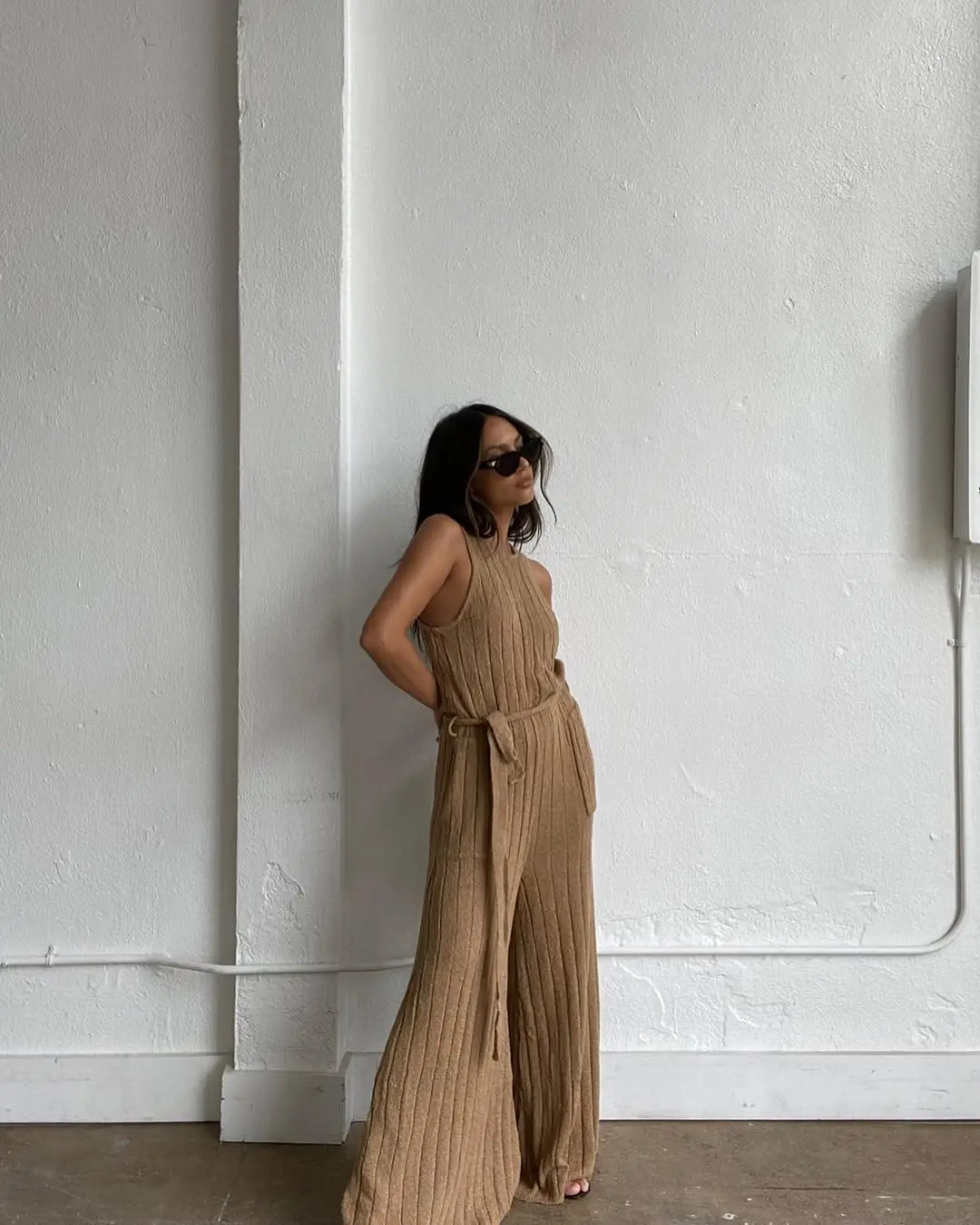 Stylish Knit Jumpsuit for Chic Comfort