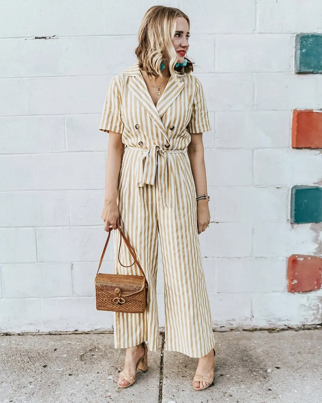 Chic Striped Jumpsuit for Effortless Style