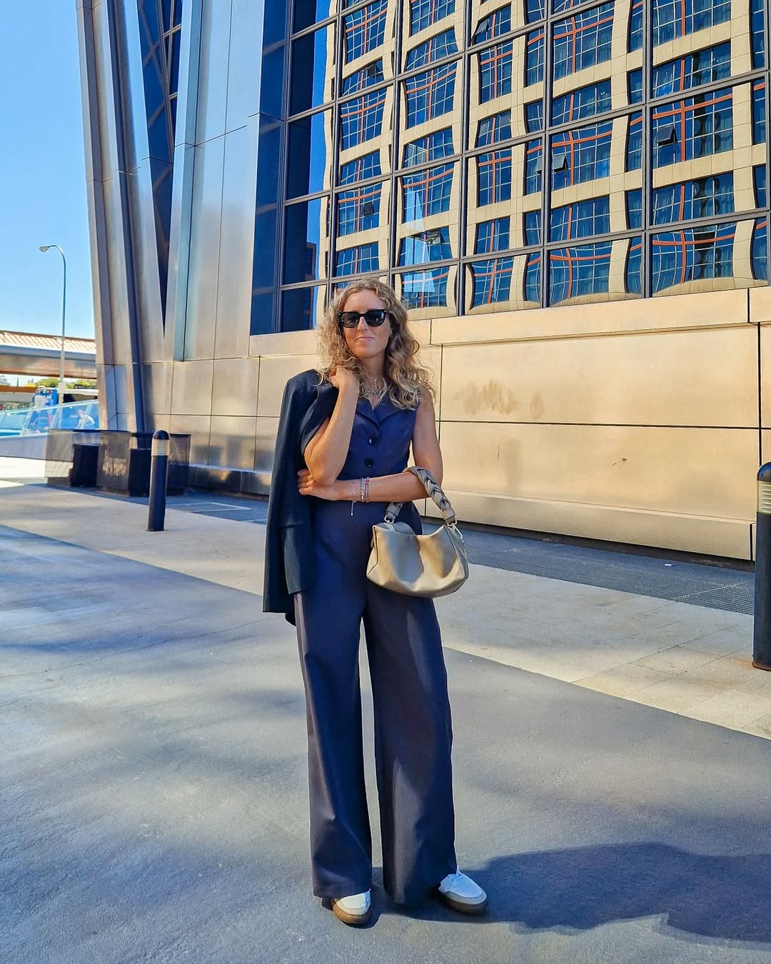 Chic and contemporary jumpsuit ensemble for summer