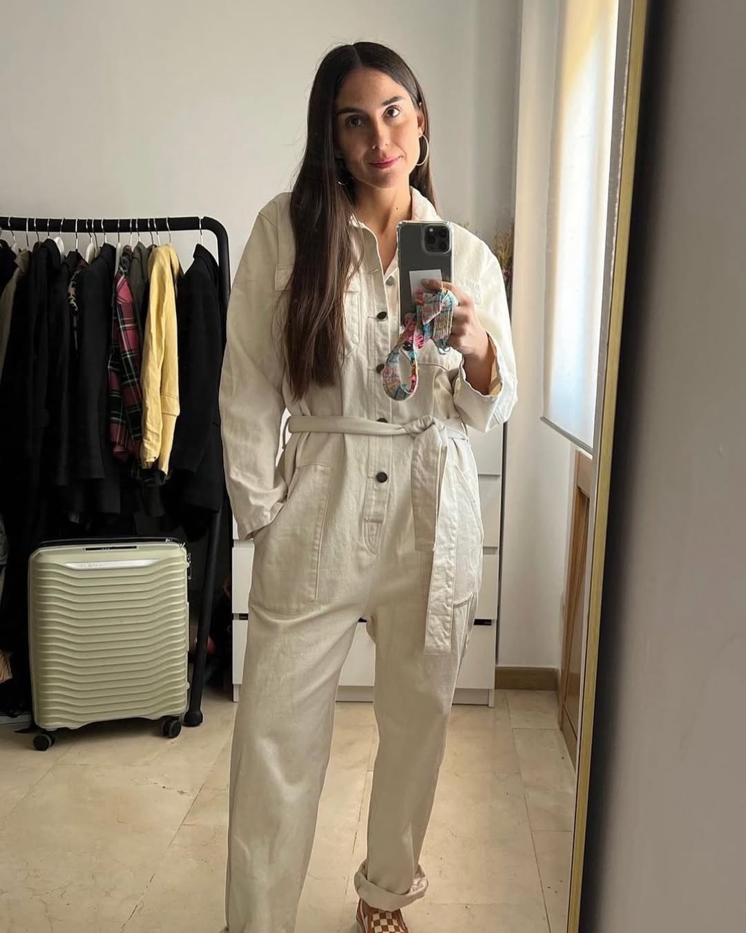 Chic Beige Jumpsuit Styled for Any Occasion