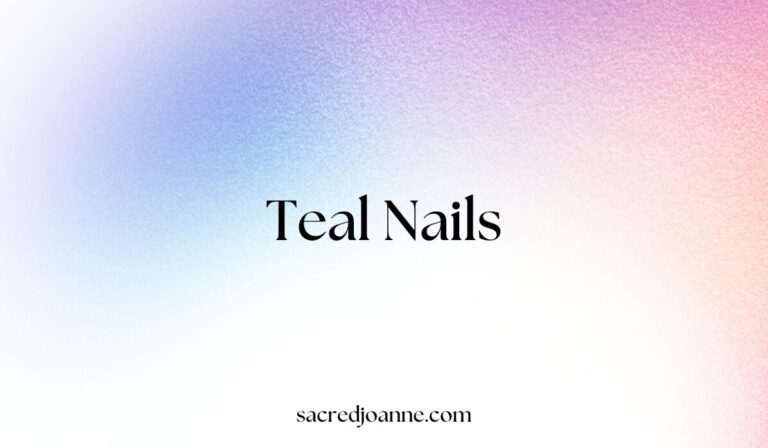 29 Elegant Teal Nail Designs That Will Make Your Style Pop!
