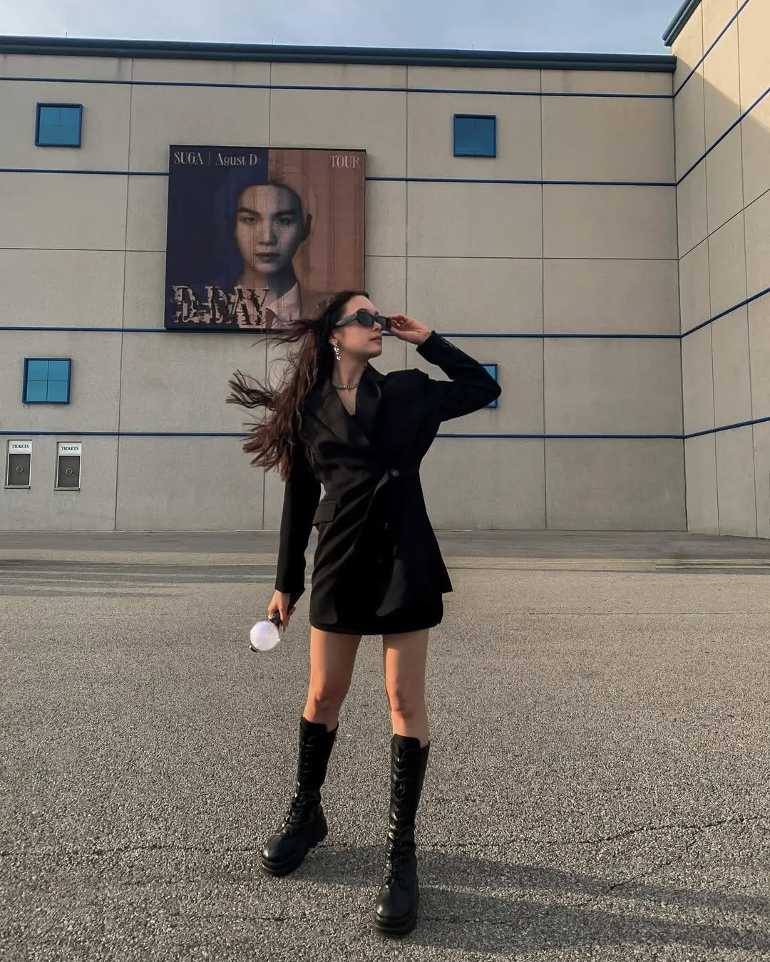 Chic Black Dress Perfect for Concert Vibes