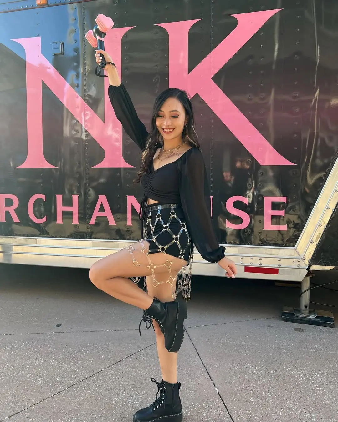Chic K-Pop Inspired Concert Ensemble