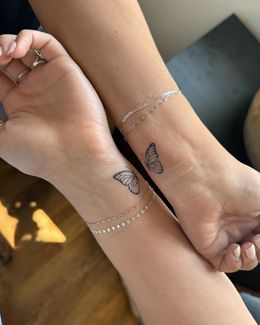 Elegant butterfly tattoos that symbolize love