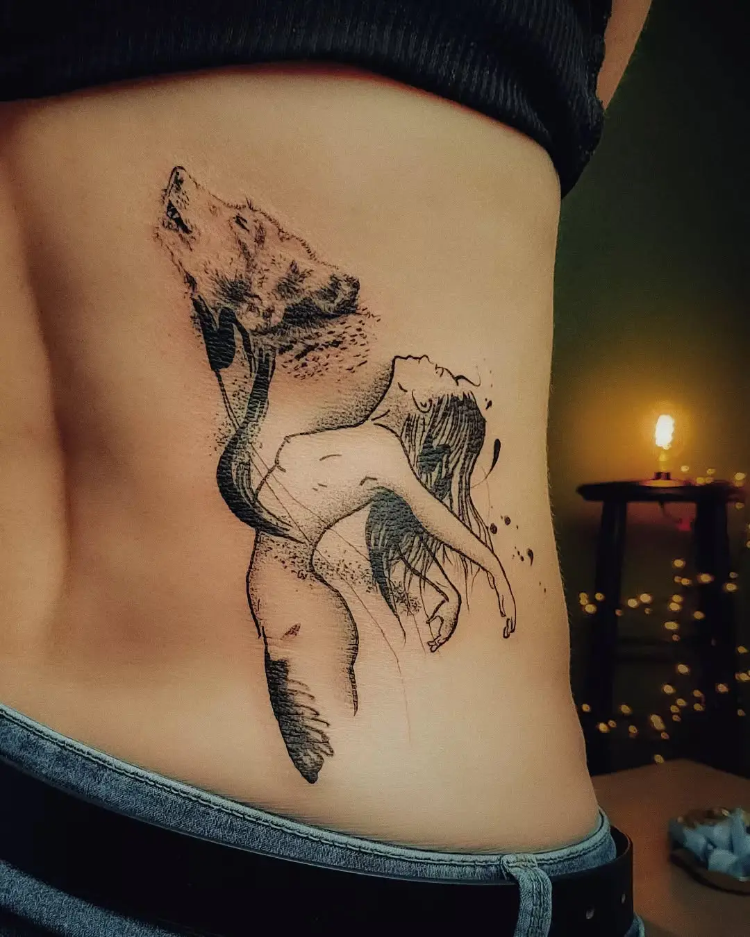 Symbolic rebirth through nature and femininity