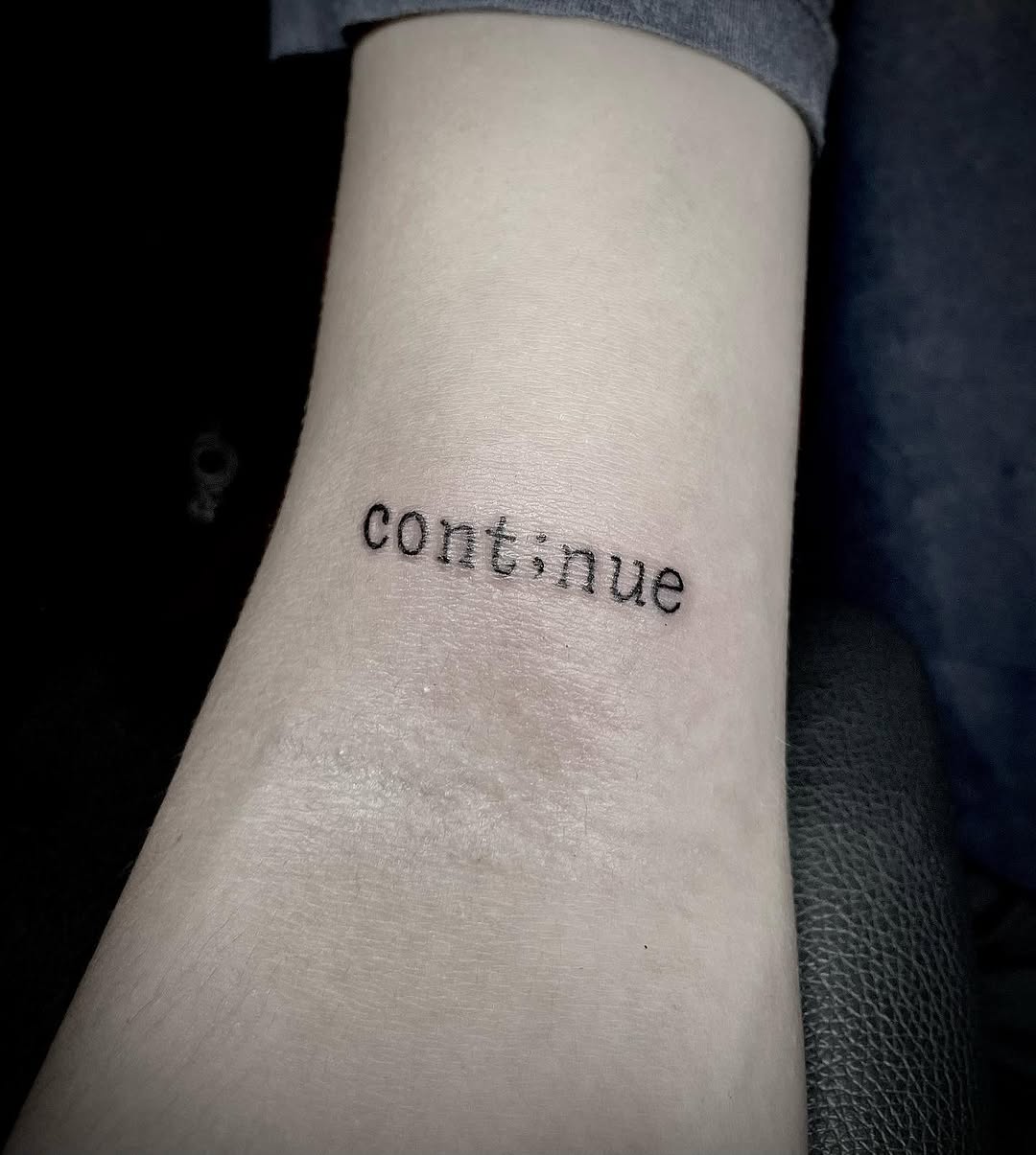 Symbol of hope and resilience in body art