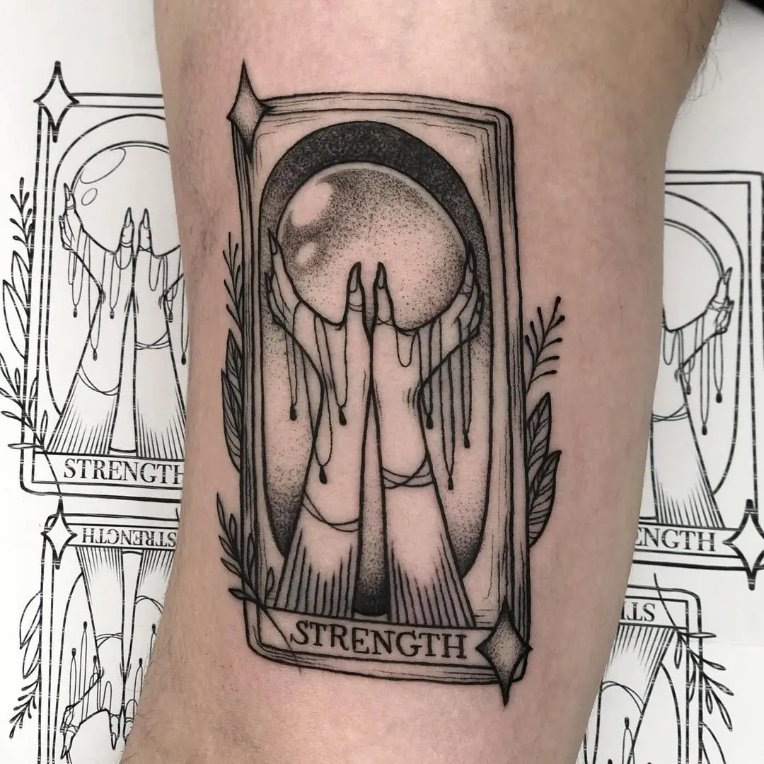 A Unique Take on Strength Tattoos