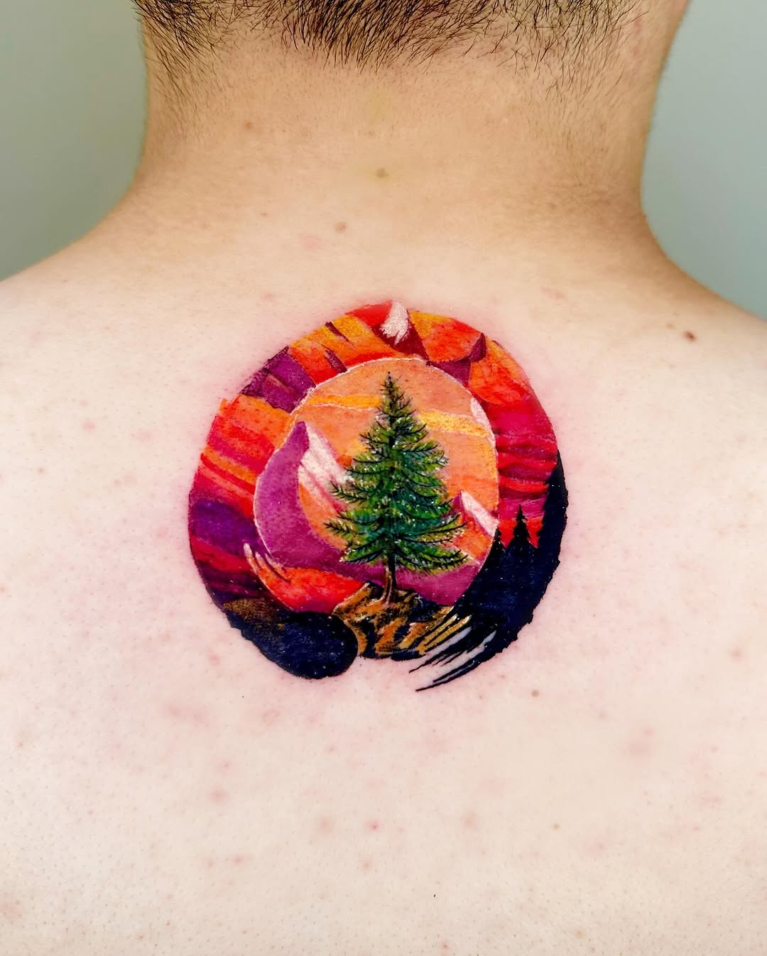 Stunning Tree Tattoo Capturing Nature's Beauty
