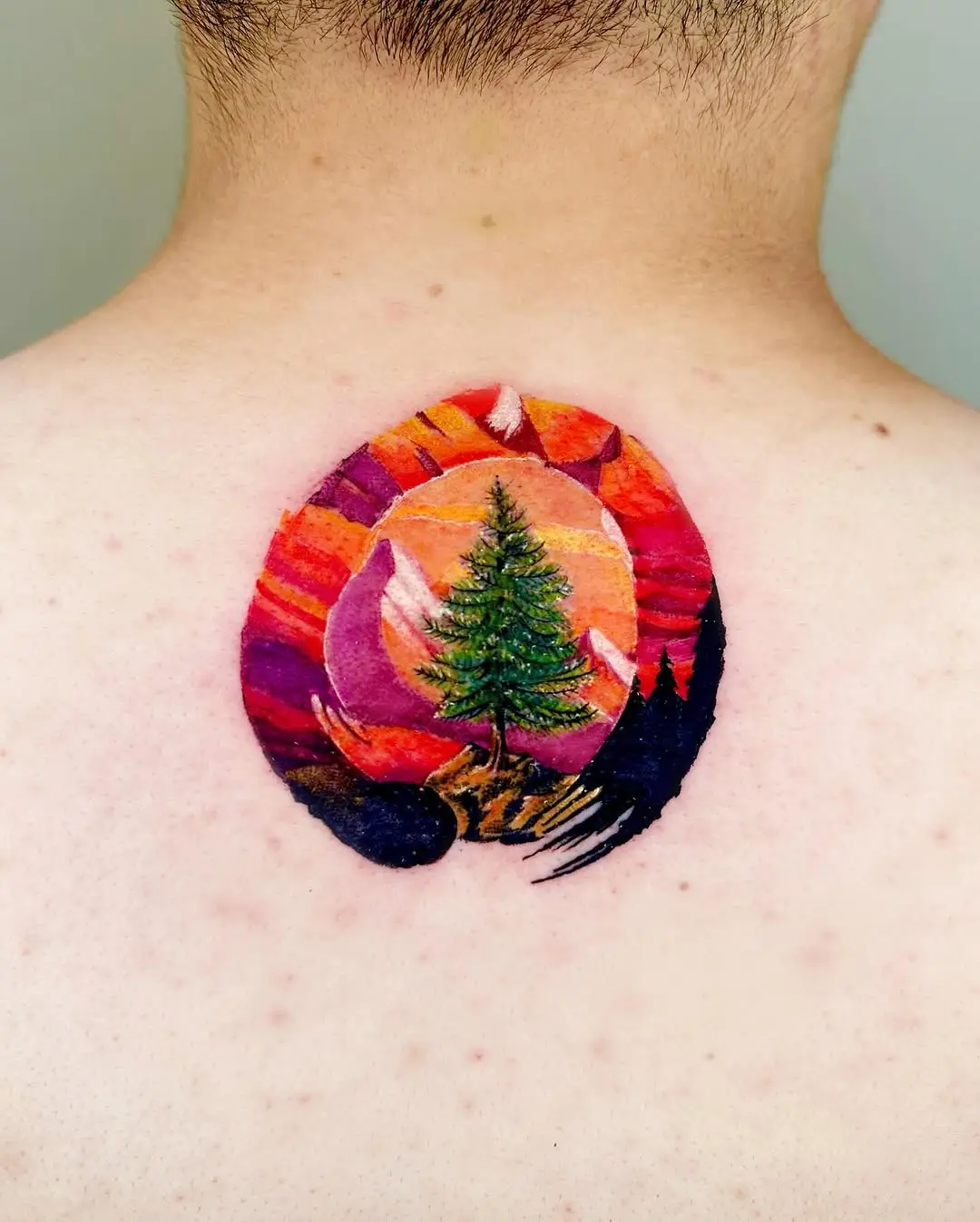 Stunning Tree Tattoo Capturing Nature's Beauty