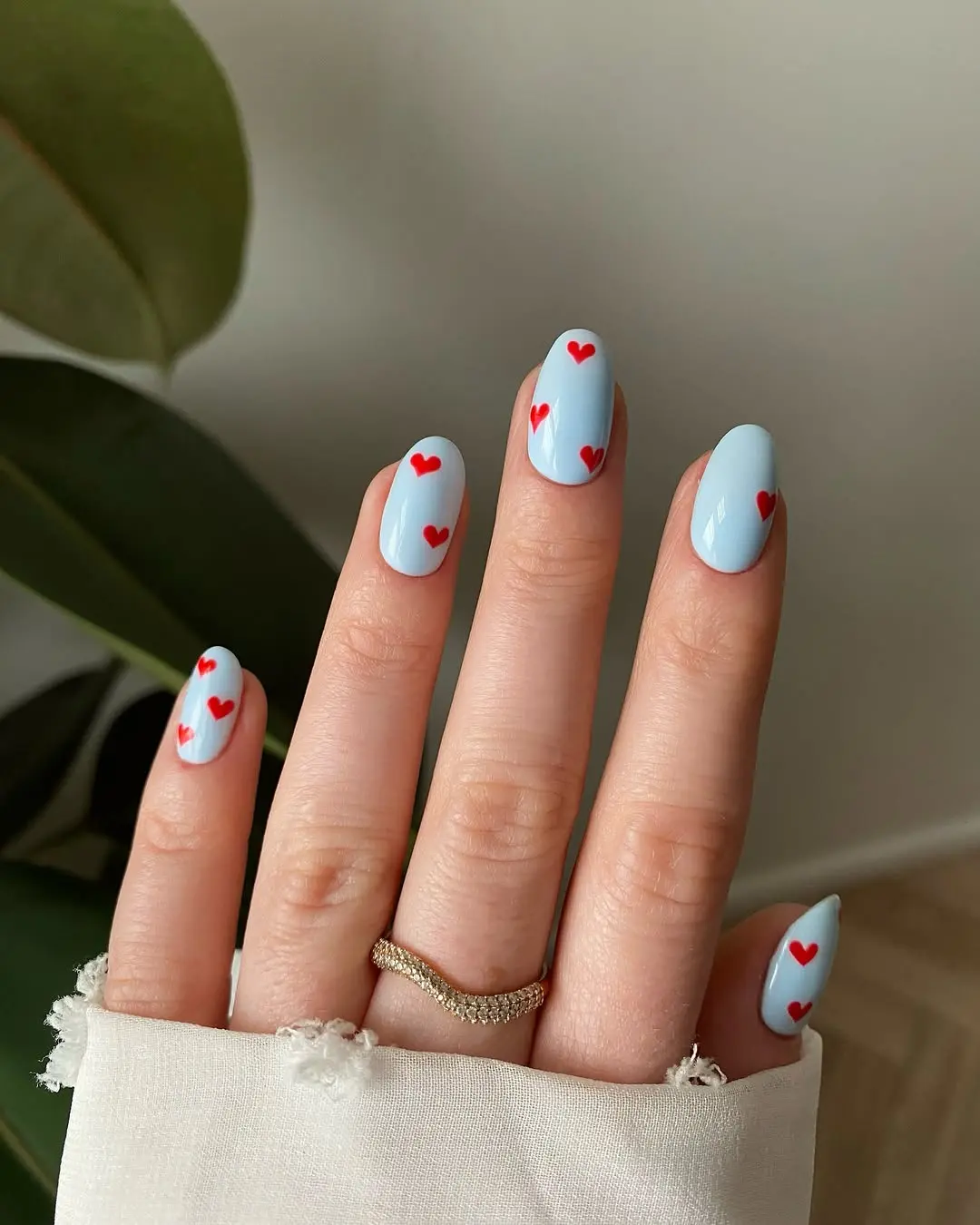 Charming Heart Nail Art for Romantic Vibes