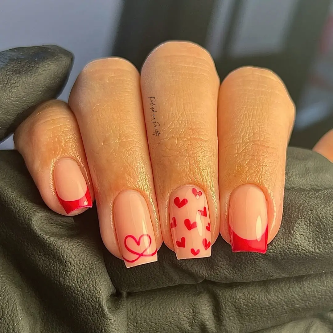 Charming Heart Nail Art Design for You