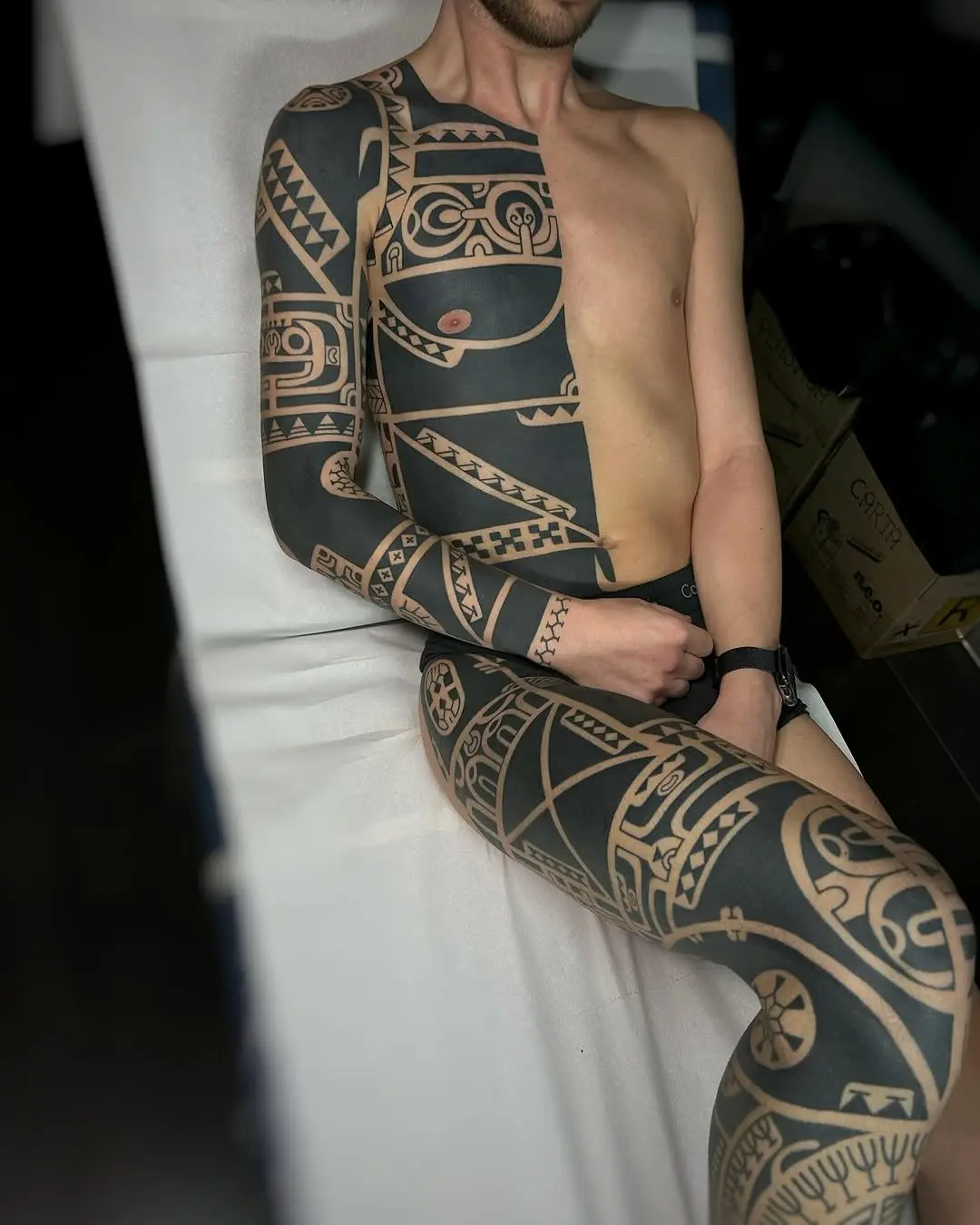 Stunning Marquesan Tattoos Showcase Ancient Artistry