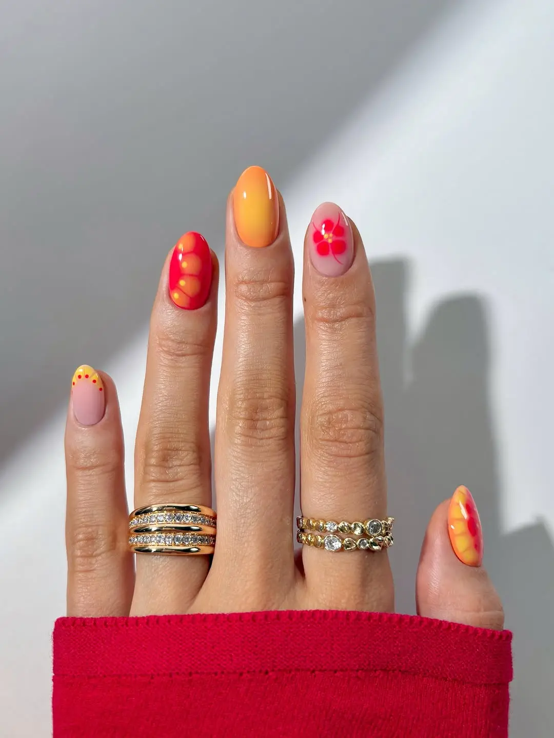 Bright and playful summer nail art inspiration