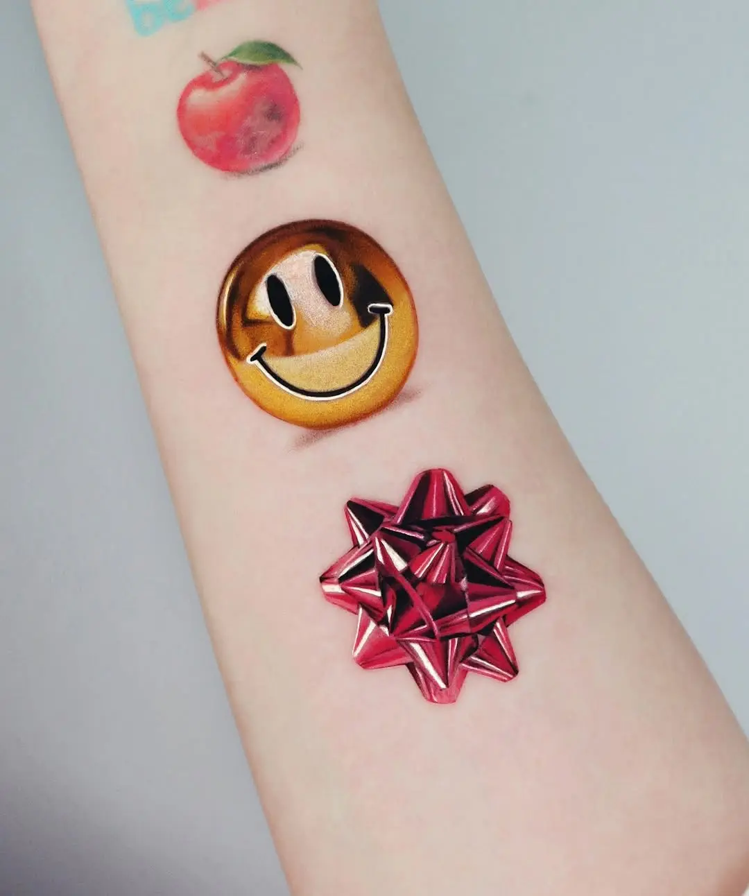 Modern 3D tattoos with vibrant designs