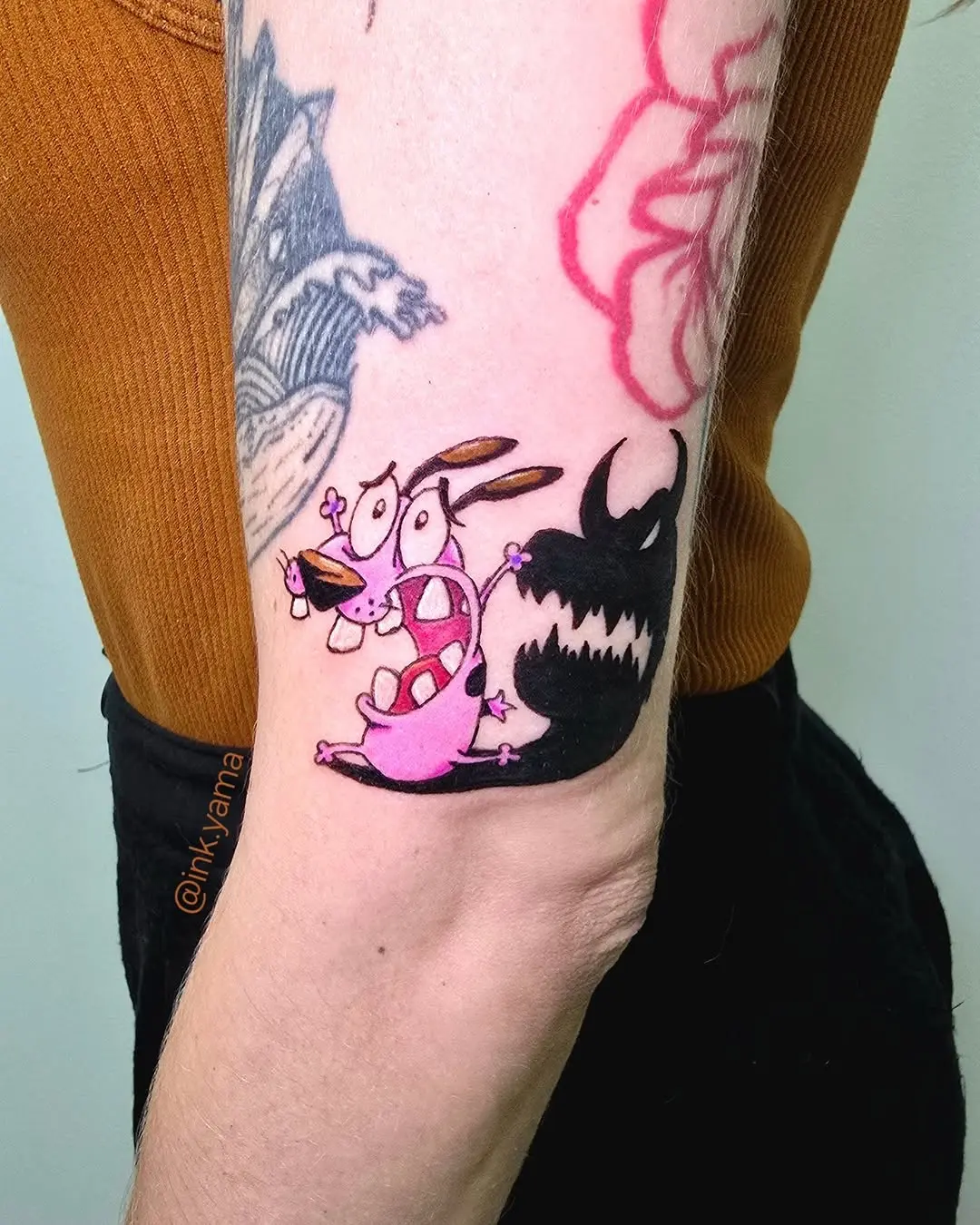 Courage the Cowardly Dog's iconic fear captured