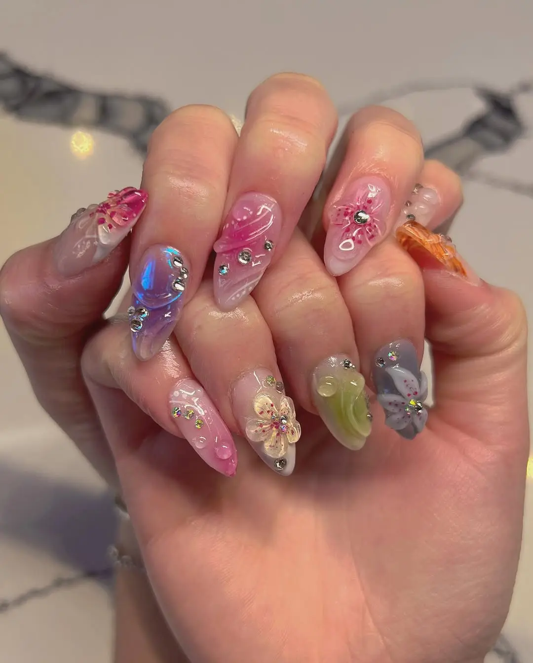Vibrant and Unique Japanese Nail Art Styles