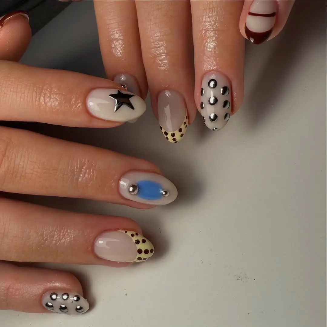 Unique Japanese Nail Art with Playful Designs