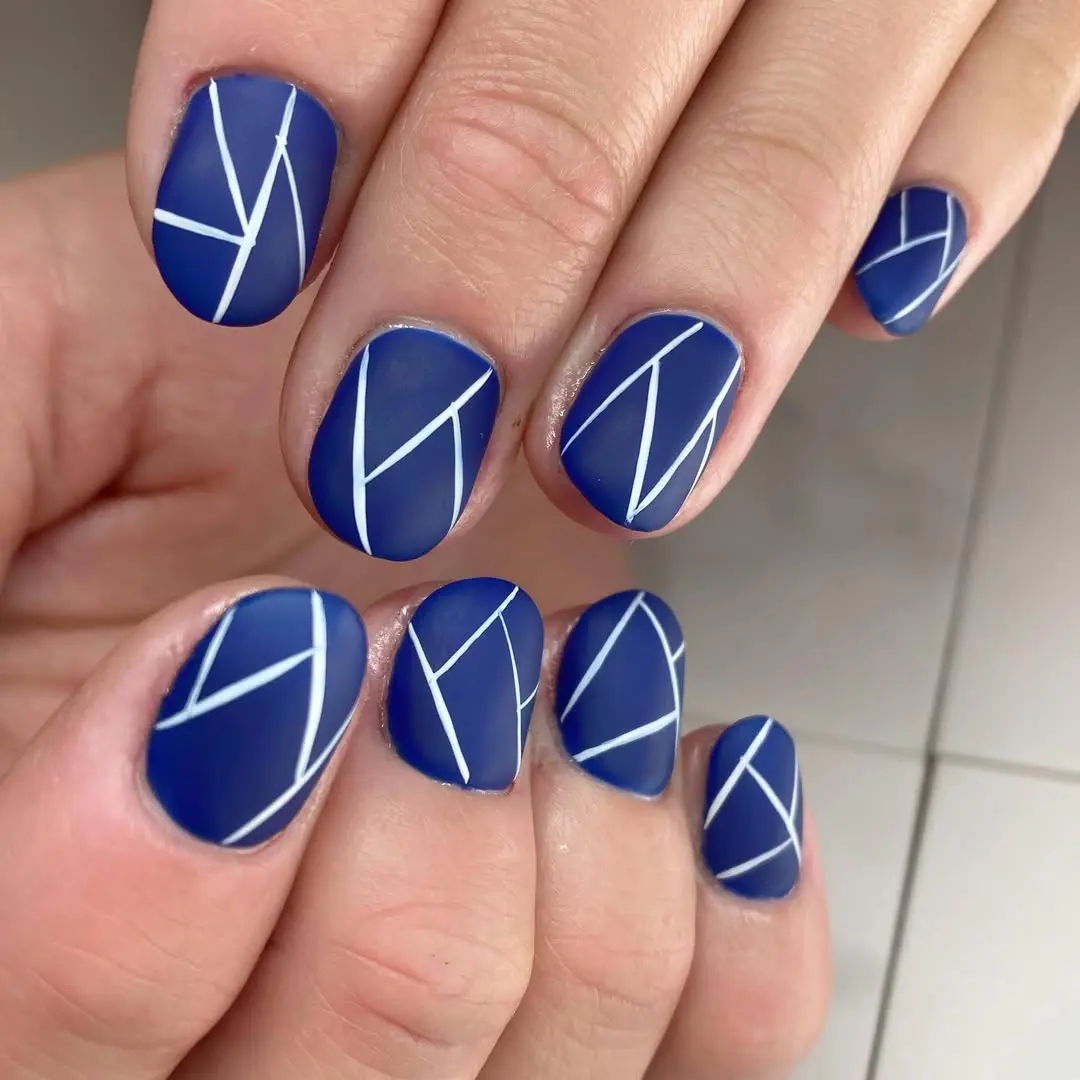 Sleek geometric patterns for a nautical vibe