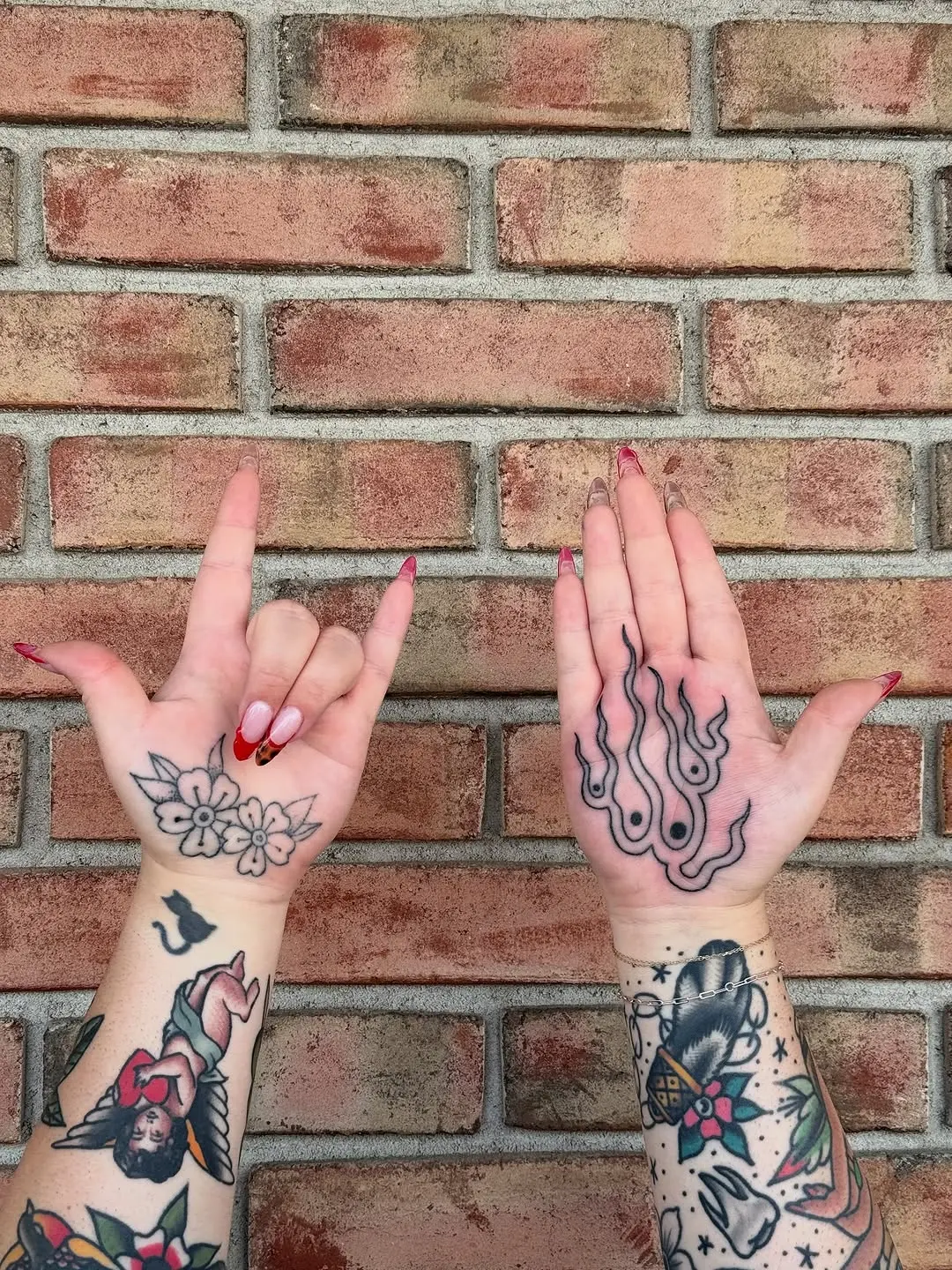 Unique palm tattoo designs showcasing creativity
