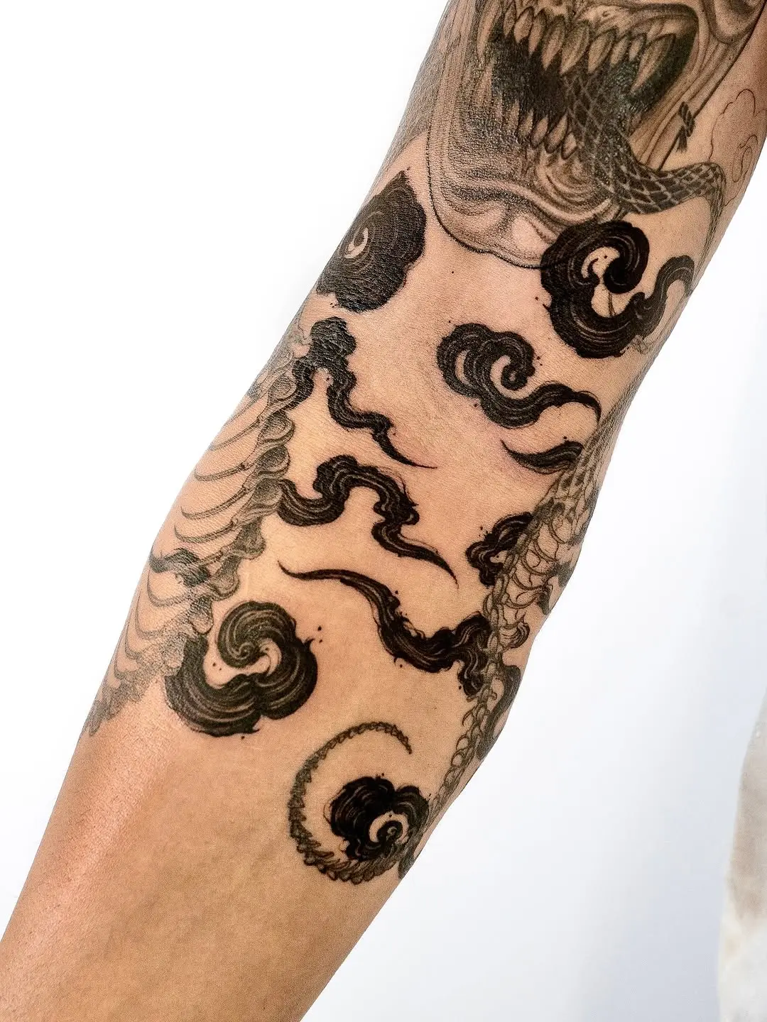 Stylish cloud tattoo for unique expression