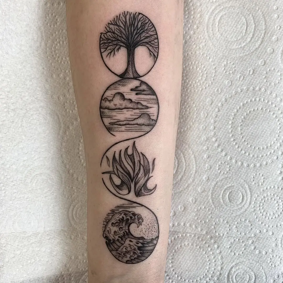 Nature-inspired tattoos for deep connection