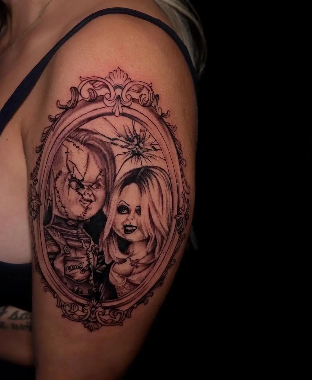 Chilling tribute to horror's iconic duo