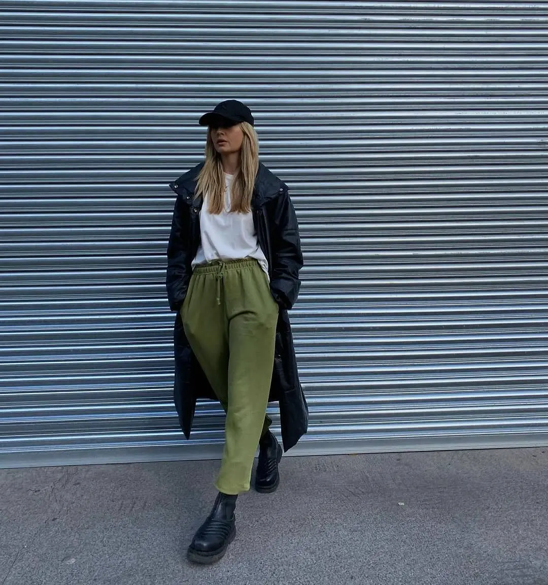Casual Elegance with Sporty Chic Attire