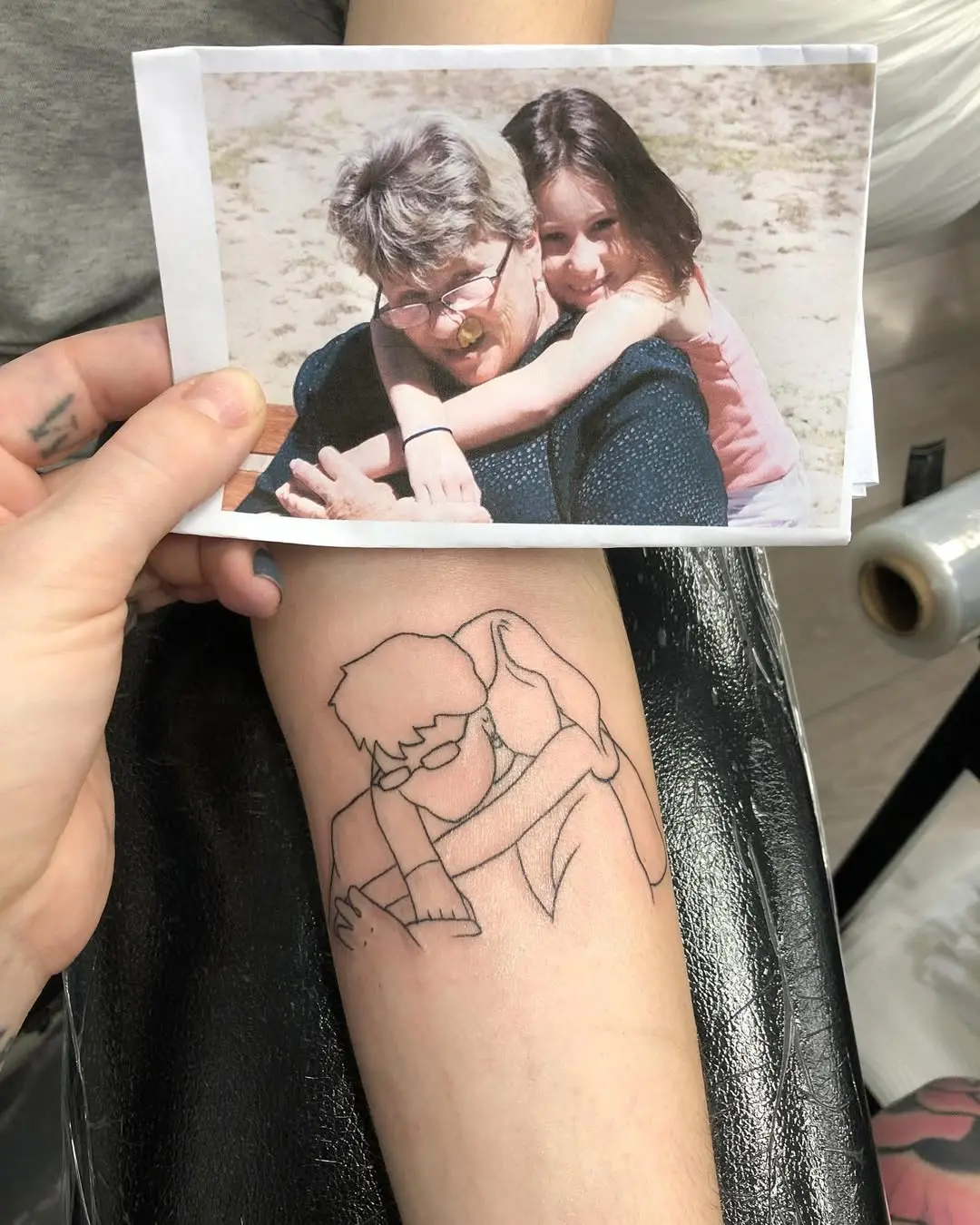 A touching tribute capturing shared moments