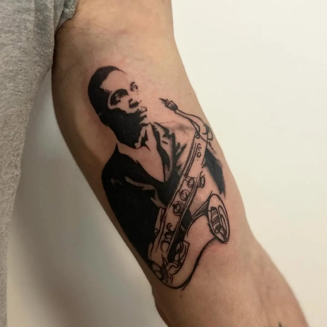 Inked Inspiration from Jazz Iconography
