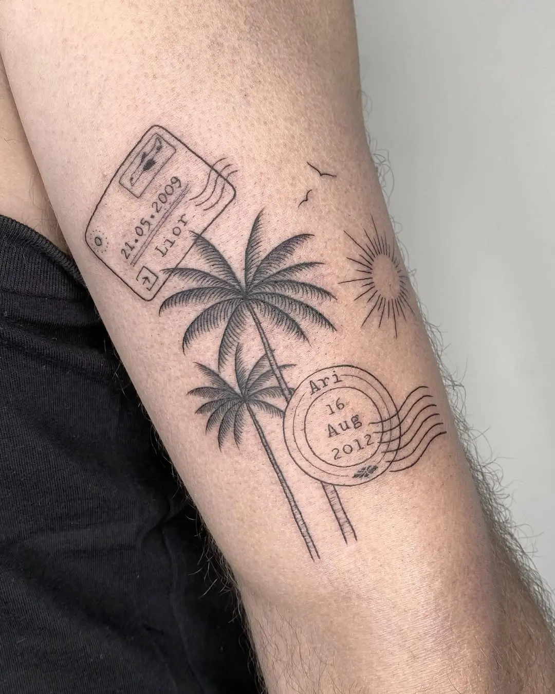 A creative blend of travel memories and nature