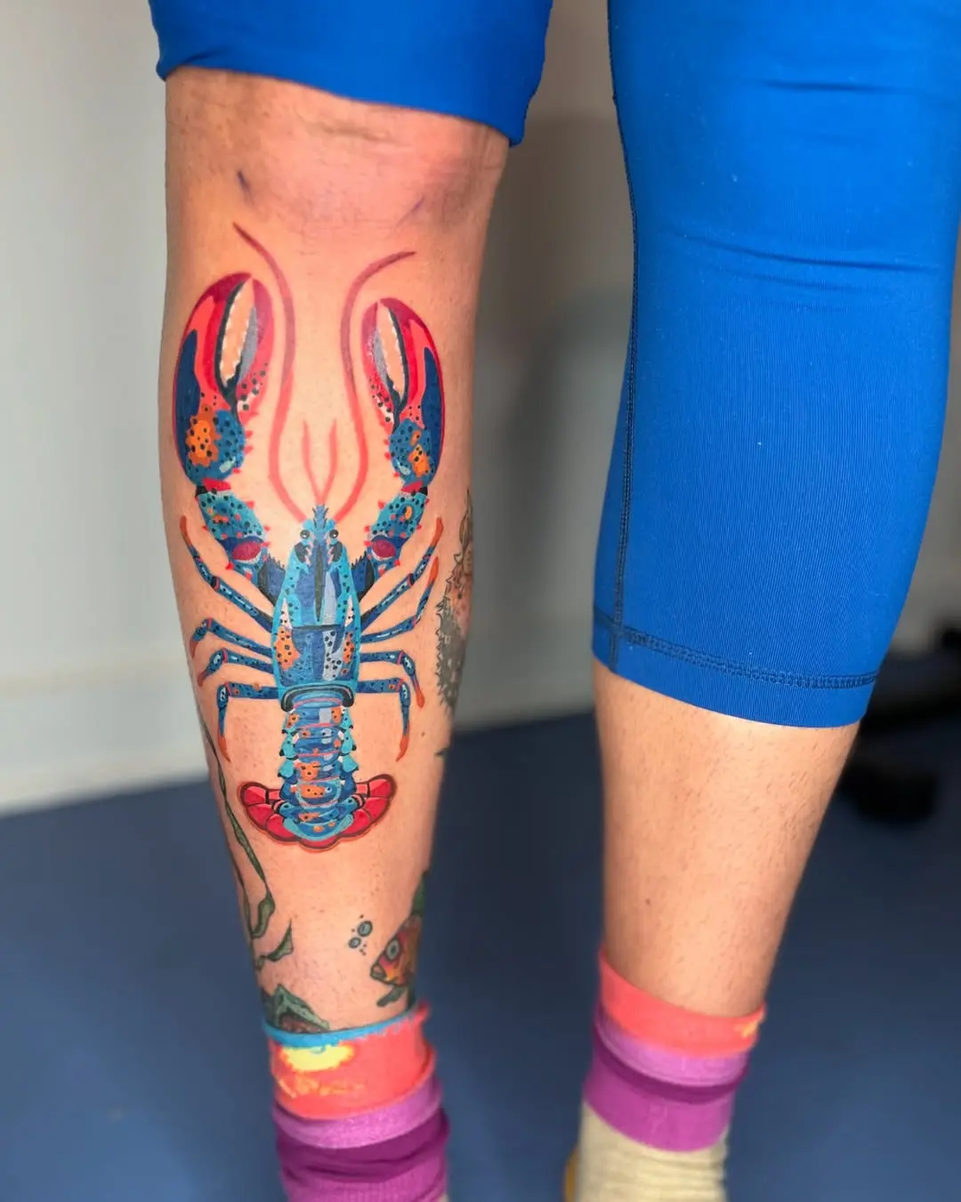 Colorful Lobster Tattoo for Unique Expression