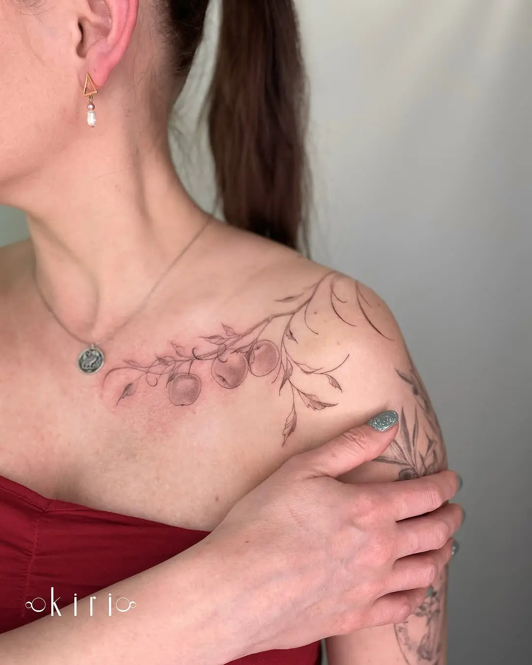 Elegant vine tattoos reflecting natural beauty