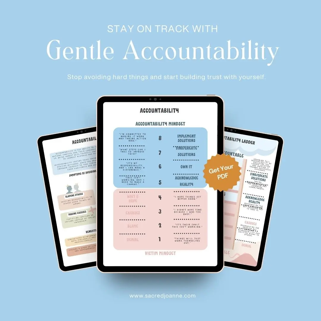 The Self-Accountability Workbook pages