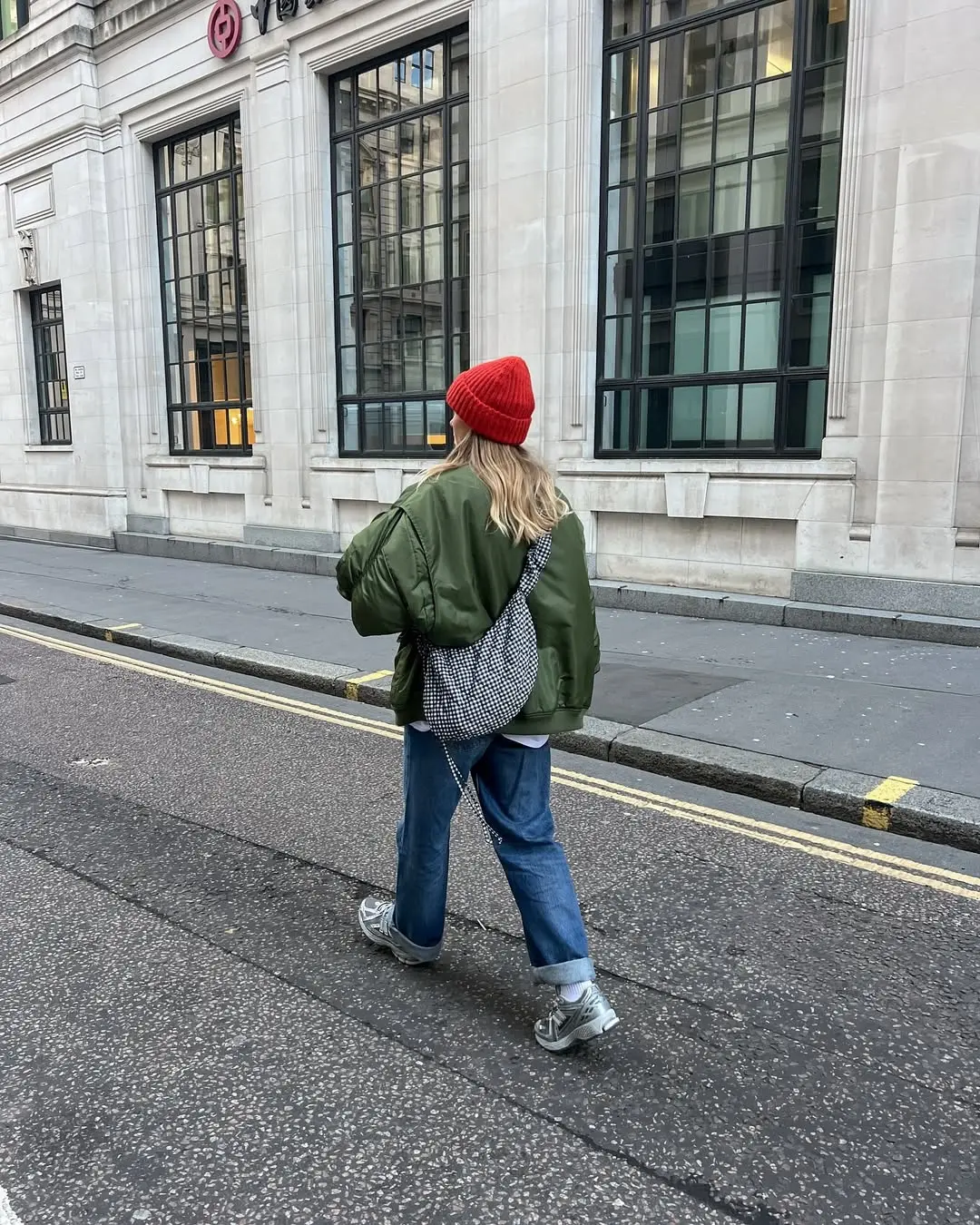 Chic street style with a cozy twist